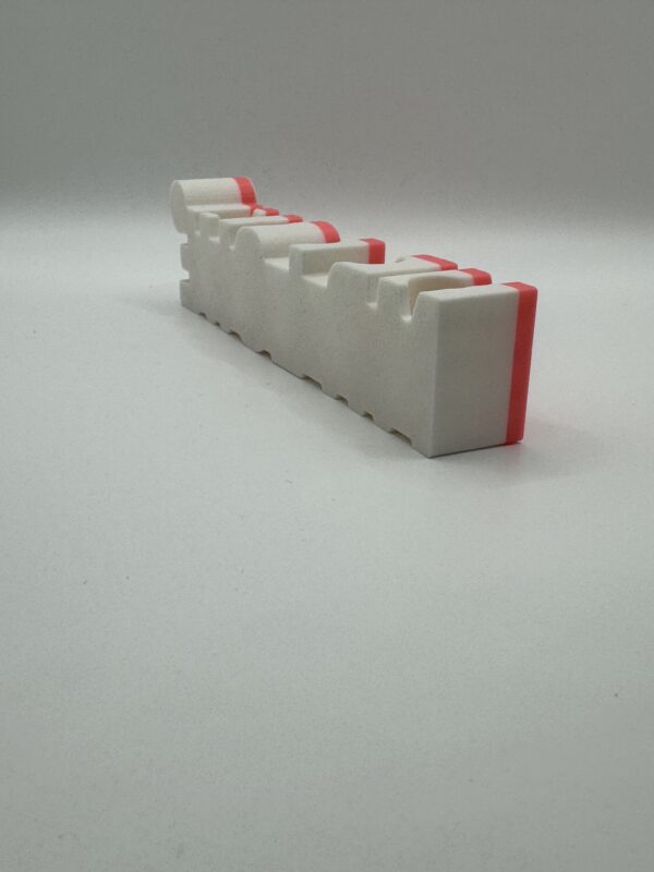 Custom 3D Print Name Pen Holder – Dual-Colour Desk Organizer with Fun Design - Image 7