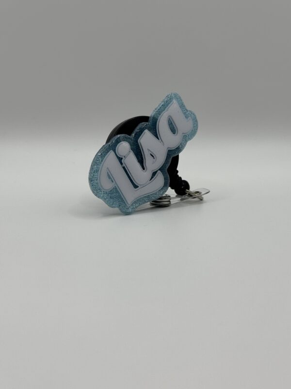 Personalised 3D Name Badge Reel – Custom ID or Lanyard Clip - Image 9