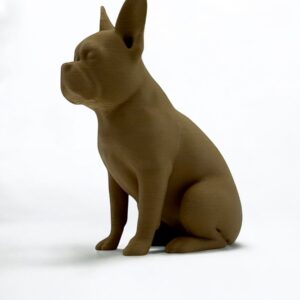 French Bulldog 3D Figurine – Cute & Compact Dog Sculpture