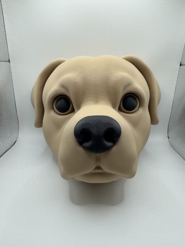 3D Dog Head Wall Art – Rottweiler Inspired Statement Decor - Image 10