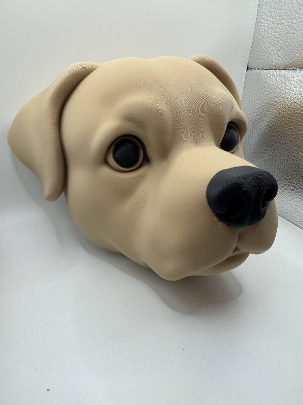 3D Dog Head Wall Art – Rottweiler Inspired Statement Decor - Image 11