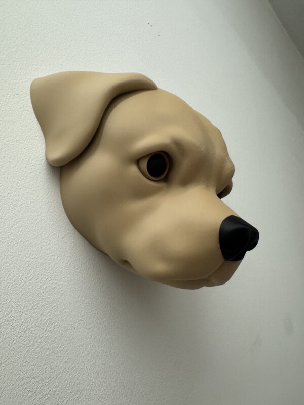 3D Dog Head Wall Art – Rottweiler Inspired Statement Decor - Image 6