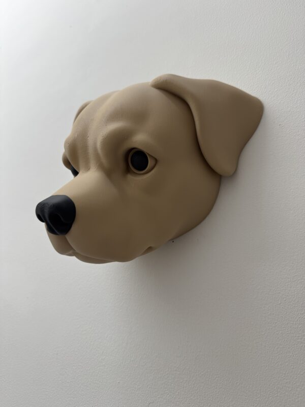 3D Dog Head Wall Art – Rottweiler Inspired Statement Decor - Image 7