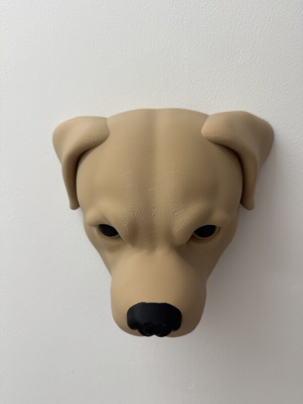 3D Dog Head Wall Art – Rottweiler Inspired Statement Decor - Image 8