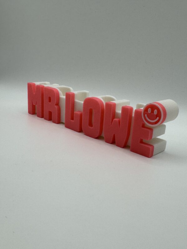 ✏️ Custom 3D Print Name Pen Holder – Dual-Colour Desk Organizer with Fun Design - Image 10
