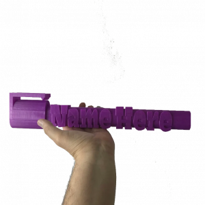Personalised 3D Massive Statement Pen!
