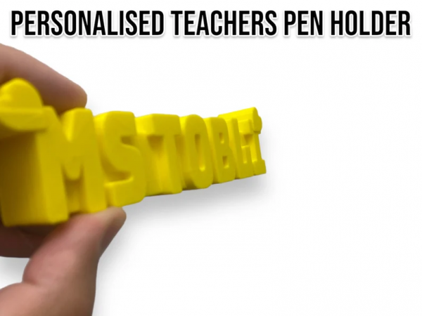 Personalised 3D Pencil Holder - Image 2