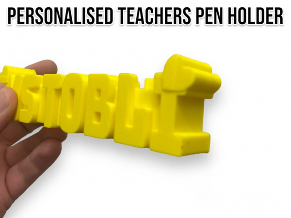 Personalised 3D Pencil Holder - Image 3