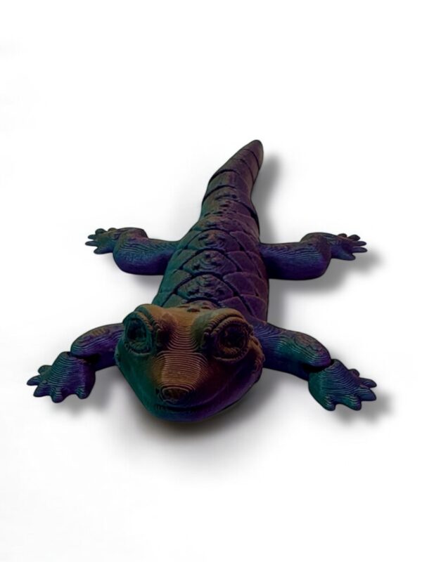 3D Articulated Lizard – Lifelike & Flexible Reptile Model