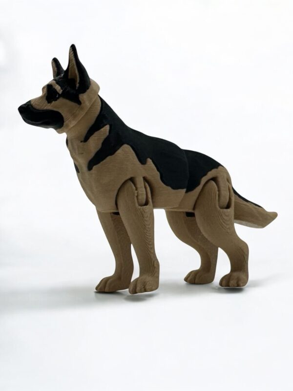3D Articulated German Shepherd