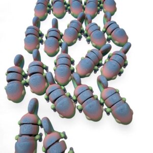 Mini 3D Articulated Chameleon – Pocket-Sized Reptile Fun