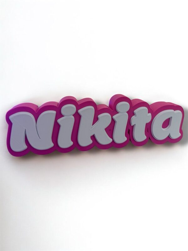 Custom Large 3D Desk Name Sign