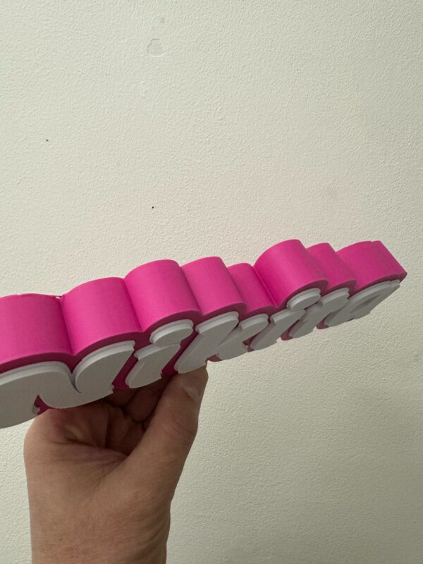 Custom Large 3D Desk Name Sign - Image 7