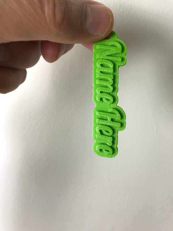 Personalised Rubber Keyring - Image 4