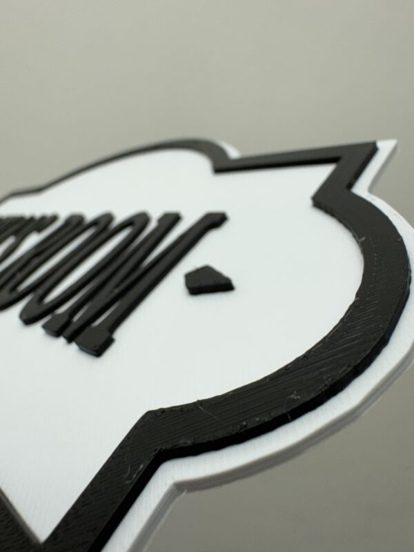 Dual-Colour 3D Name Door Sign, Custom Personalised Bedroom Décor - Image 5