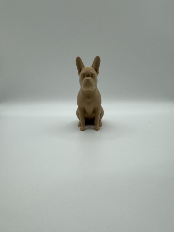 French Bulldog 3D Figurine – Cute & Compact Dog Sculpture - Image 2