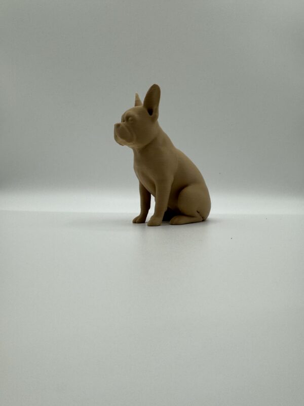 French Bulldog 3D Figurine – Cute & Compact Dog Sculpture - Image 3
