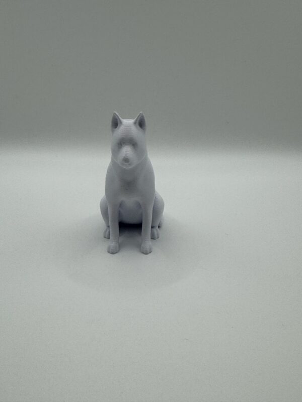 Husky 3D Figurine – Bold & Beautiful Solid Colour Dog Sculpture - Image 2