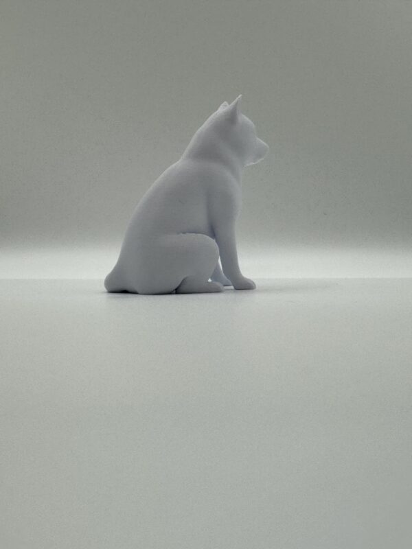 Husky 3D Figurine – Bold & Beautiful Solid Colour Dog Sculpture - Image 7