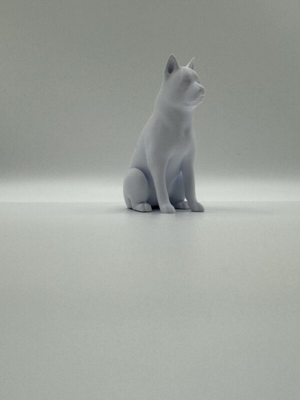 Husky 3D Figurine – Bold & Beautiful Solid Colour Dog Sculpture - Image 8