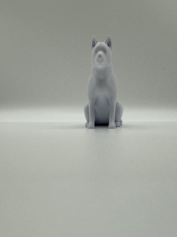 Husky 3D Figurine – Bold & Beautiful Solid Colour Dog Sculpture - Image 9