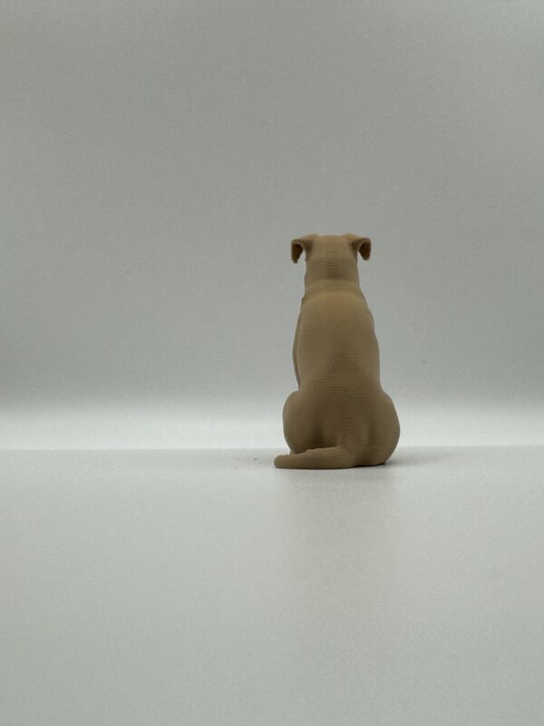 Border Collie 3D Figurine – Energetic & Elegant Solid Colour Sculpture - Image 6