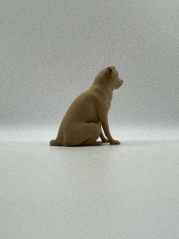 Border Collie 3D Figurine – Energetic & Elegant Solid Colour Sculpture - Image 7