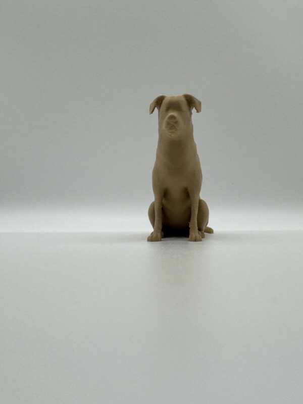 Border Collie 3D Figurine – Energetic & Elegant Solid Colour Sculpture - Image 9