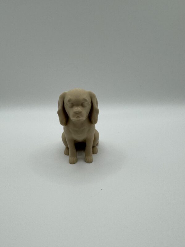 King Charles Spaniel 3D Figurine – Elegant Solid Colour Dog Sculpture - Image 2