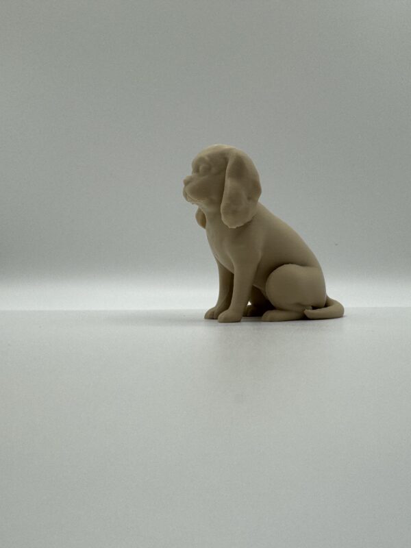 King Charles Spaniel 3D Figurine – Elegant Solid Colour Dog Sculpture - Image 4