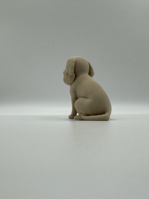 King Charles Spaniel 3D Figurine – Elegant Solid Colour Dog Sculpture - Image 5
