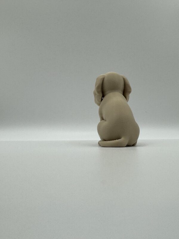 King Charles Spaniel 3D Figurine – Elegant Solid Colour Dog Sculpture - Image 6