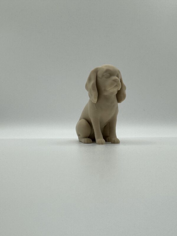 3D King Charles Spaniel figurine