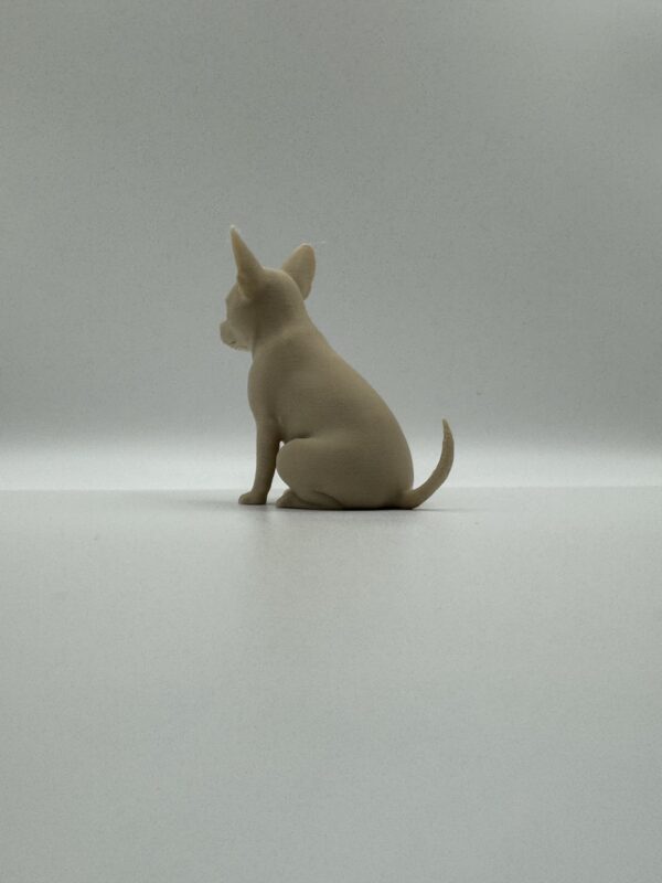 Chihuahua 3D Figurine – Tiny Dog, Big Personality in Solid Colour - Image 5