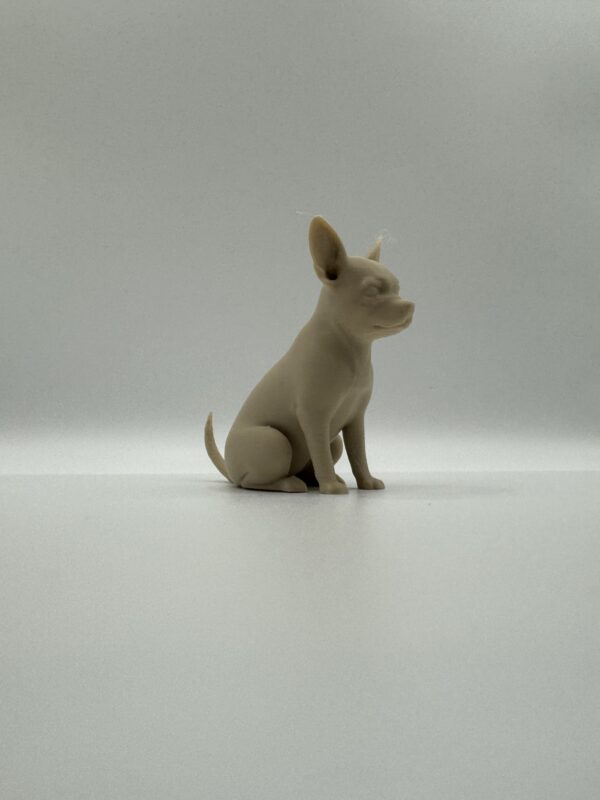 Chihuahua 3D Figurine – Tiny Dog, Big Personality in Solid Colour - Image 8