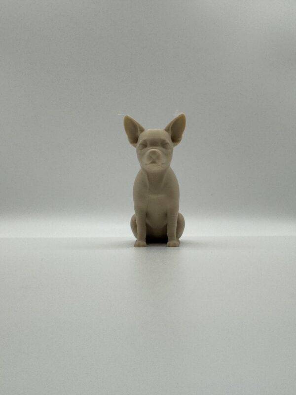 Chihuahua 3D Figurine – Tiny Dog, Big Personality in Solid Colour - Image 2