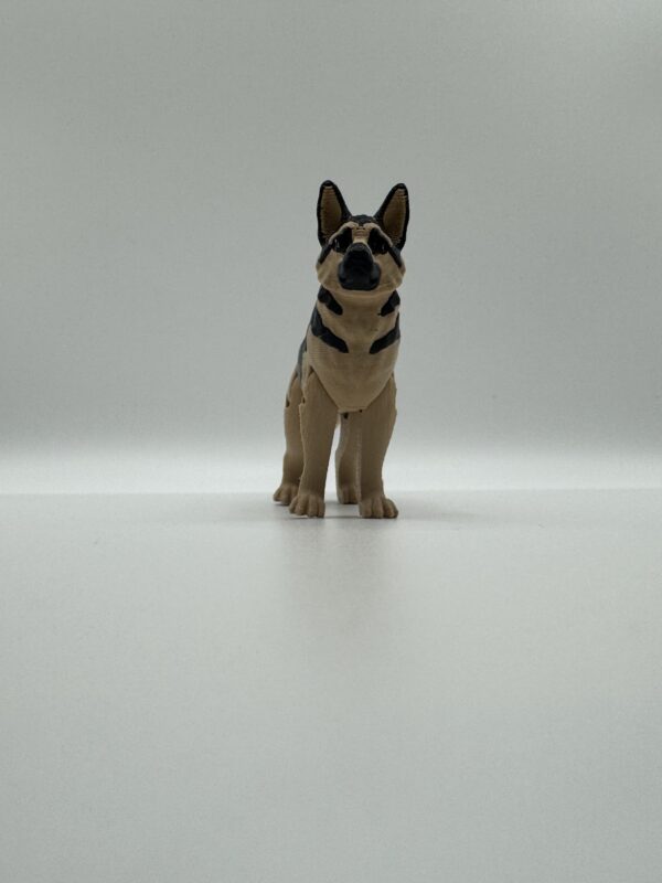 3D Articulated German Shepherd - Image 4
