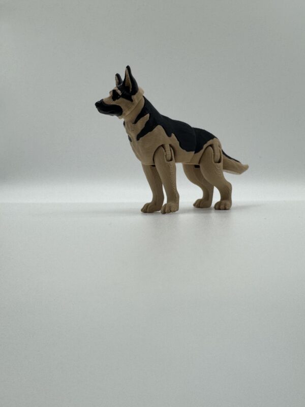 3D Articulated German Shepherd - Image 6