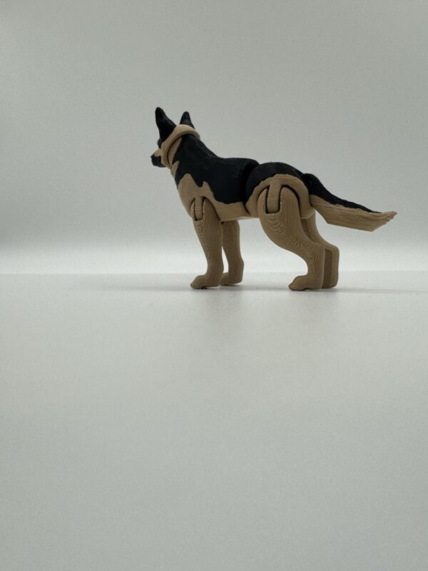 3D Articulated German Shepherd - Image 5