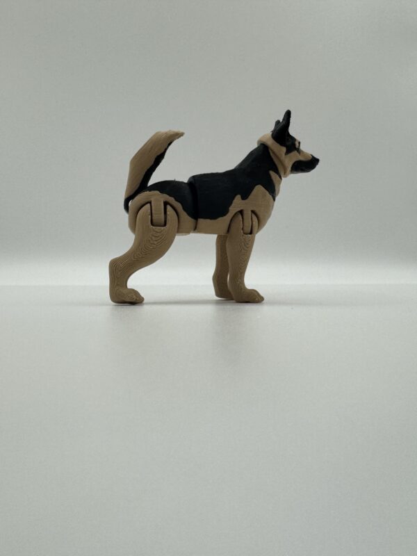 3D Articulated German Shepherd - Image 8