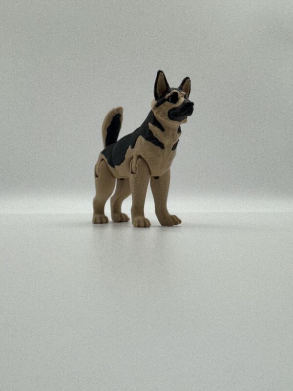 3D Articulated German Shepherd - Image 9