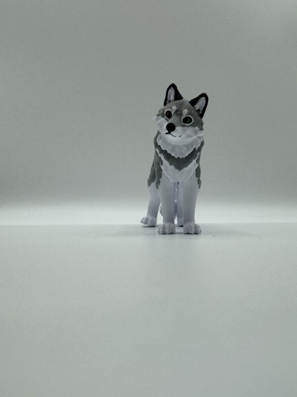 3D Wolf Figurine - Image 3