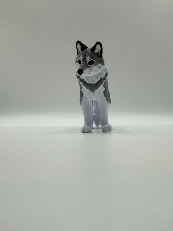 3D Wolf Figurine - Image 9