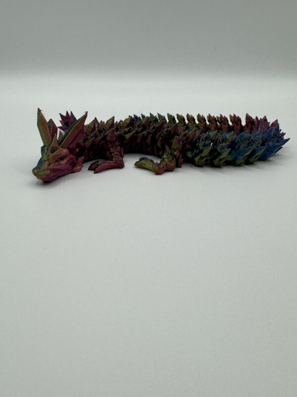 3D Tricolour Crystal Dragon - Image 5