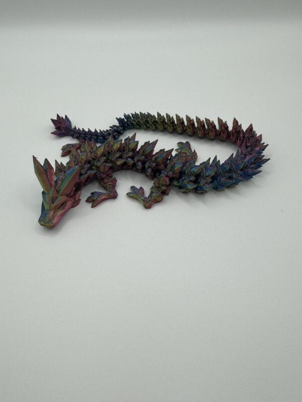 3D Tricolour Crystal Dragon - Image 4