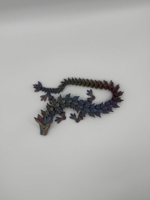 3D Tricolour Crystal Dragon - Image 6