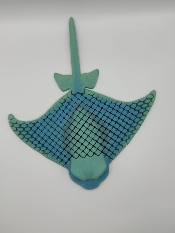 3D Articulated Stingray – Lifelike Ocean-Inspired Model - Image 12