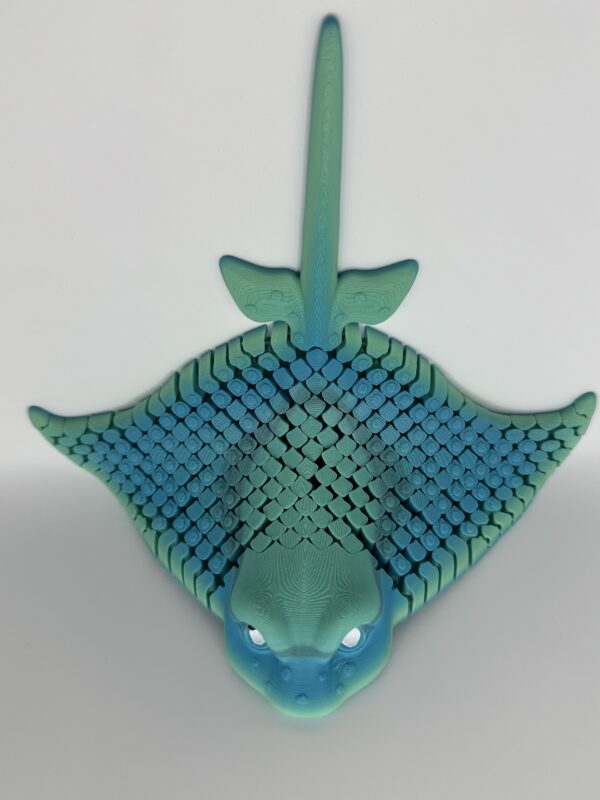 3D Articulated Stingray – Lifelike Ocean-Inspired Model - Image 10