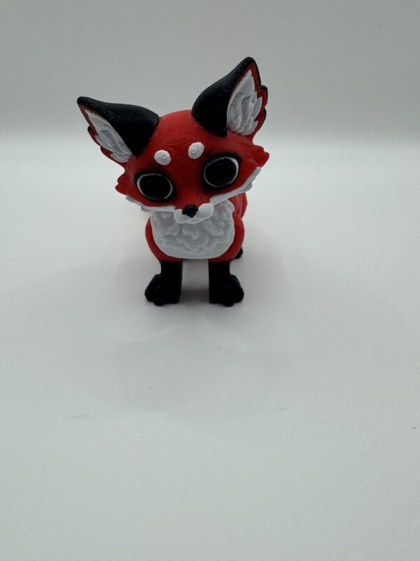 3D Articulated Fox Toy - Image 3