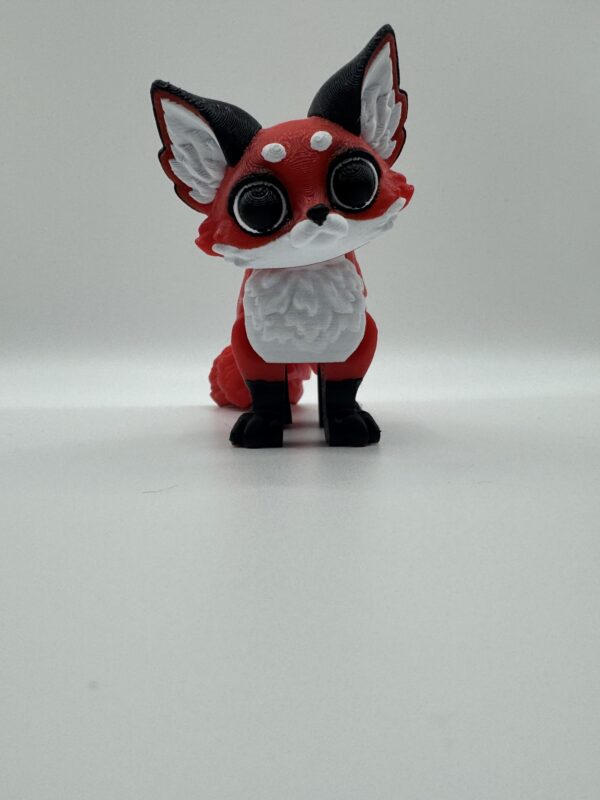 3D Articulated Fox Toy - Image 2